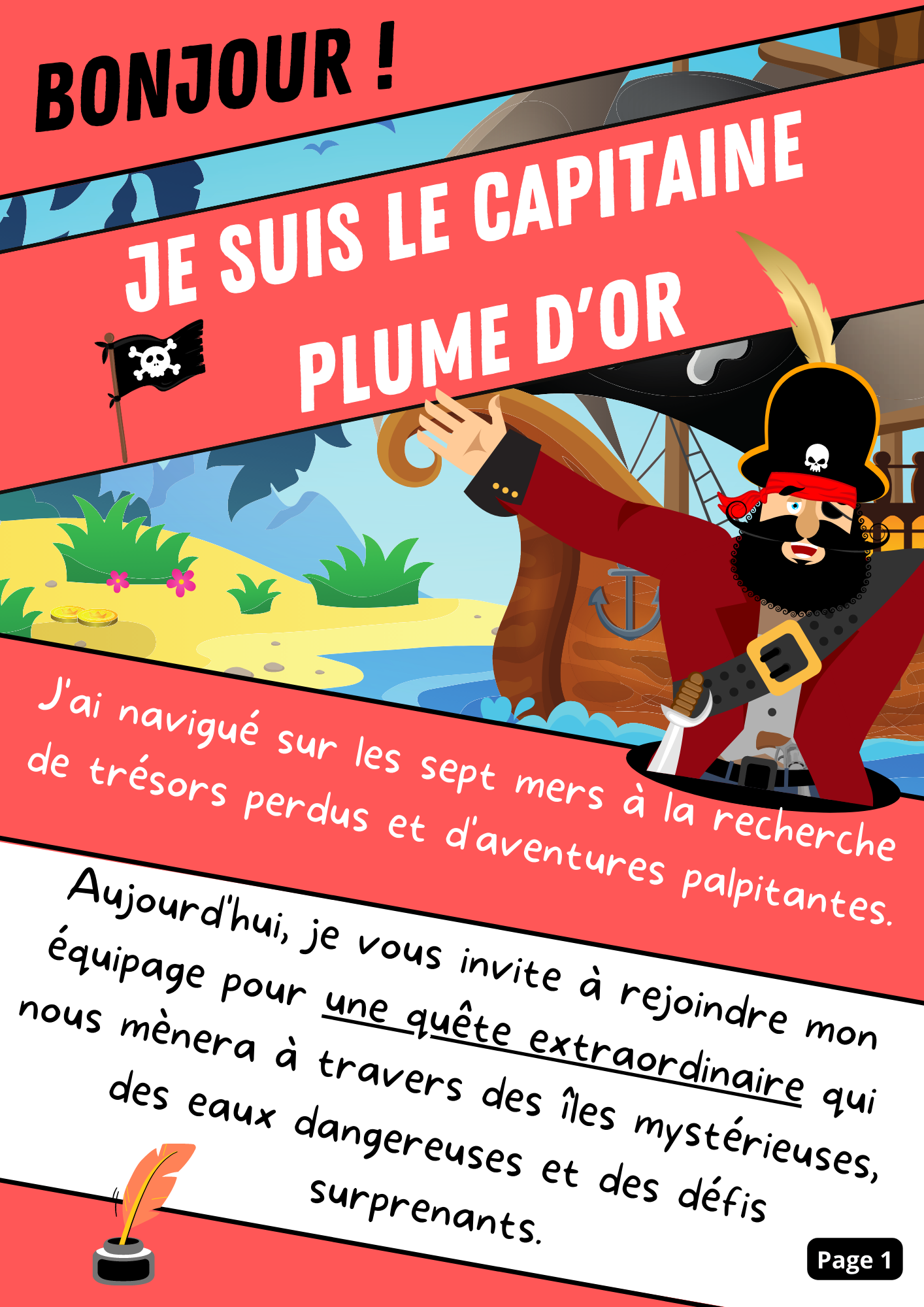 Jeux Sportifs : La Légende du Capitaine Plume