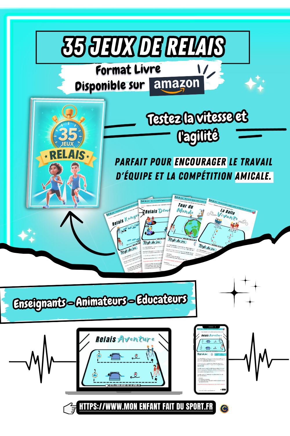 35 jeux de relais à télécharger