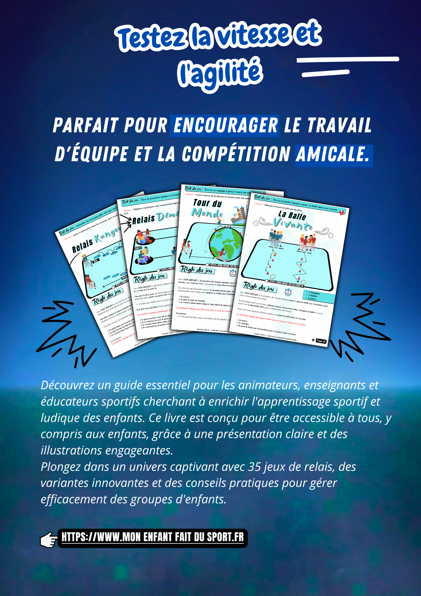 35 jeux de relais à télécharger