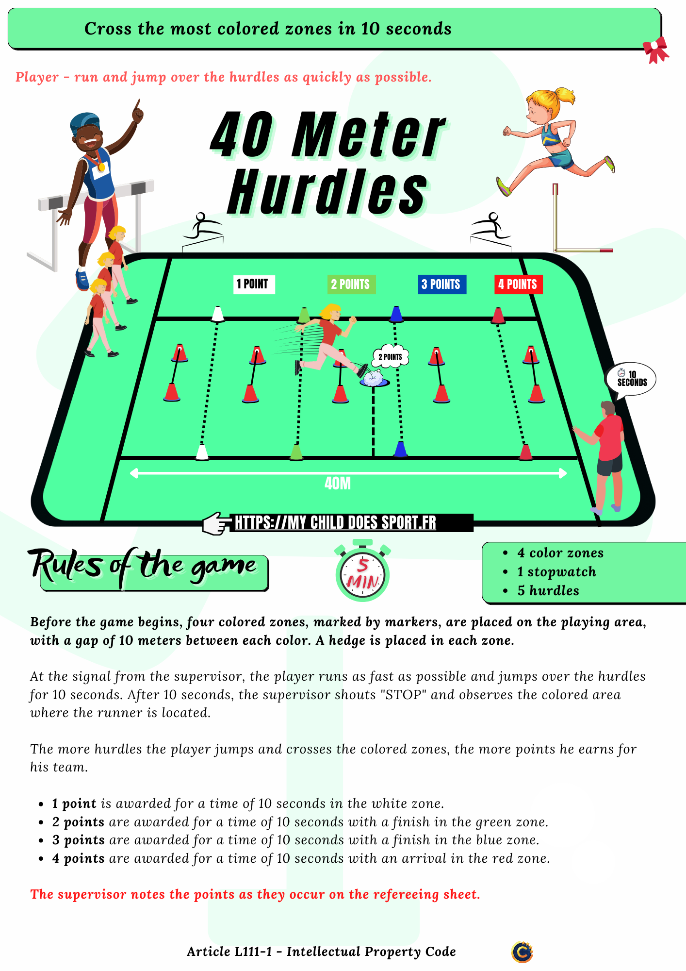 Pack 210 jeux sportifs - Coopération, Fun, Ballon, Relais, Poursuite.. et Olympiade !