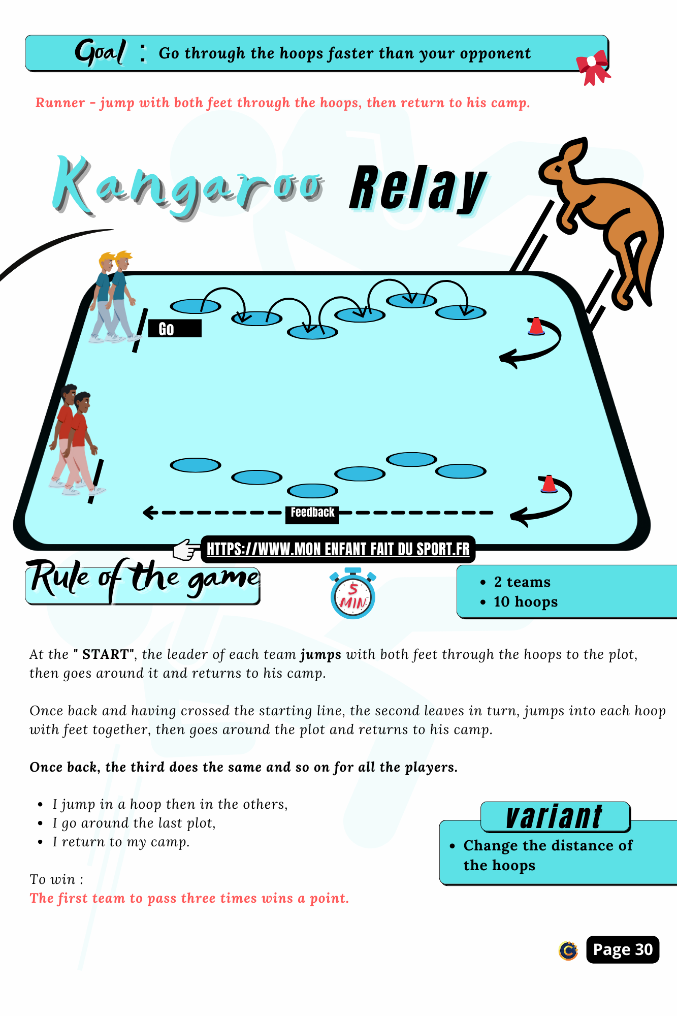 Pack 210 jeux sportifs - Coopération, Fun, Ballon, Relais, Poursuite.. et Olympiade !