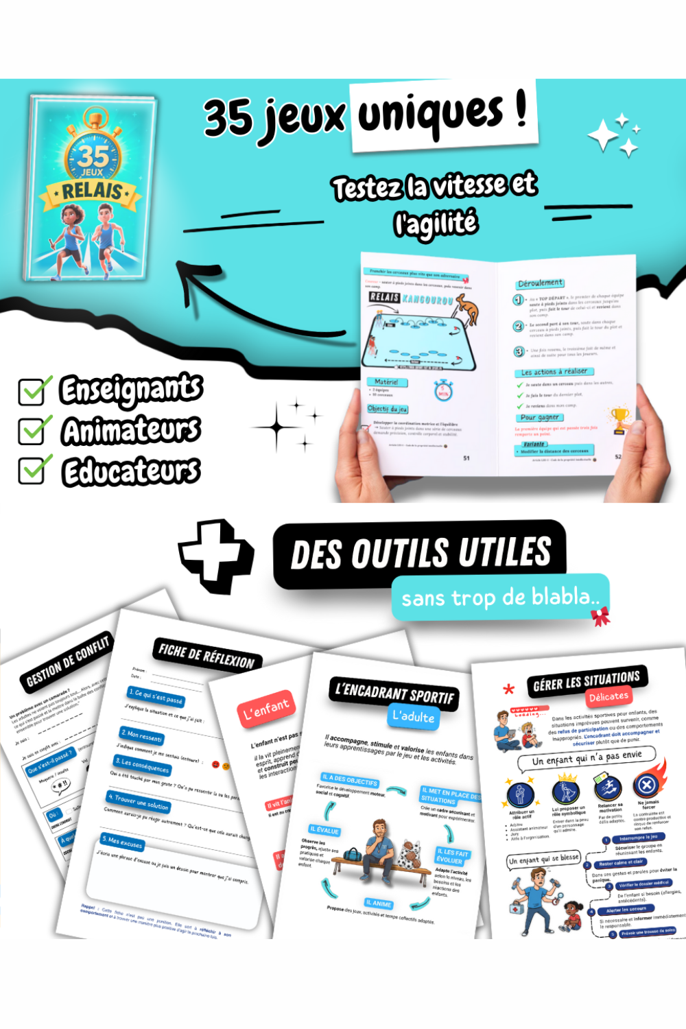 35 jeux de relais à télécharger