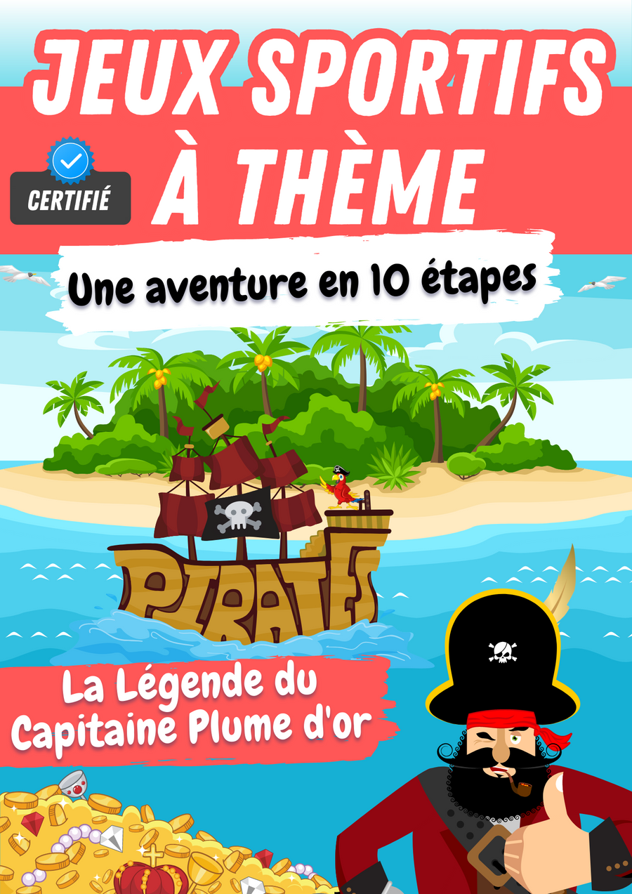 Jeux Sportifs : La Légende du Capitaine Plume — couverture