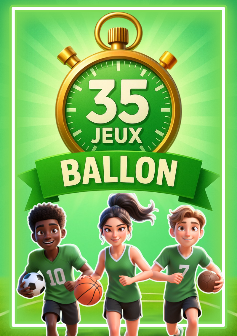 Couverture de 35 jeux de ballon