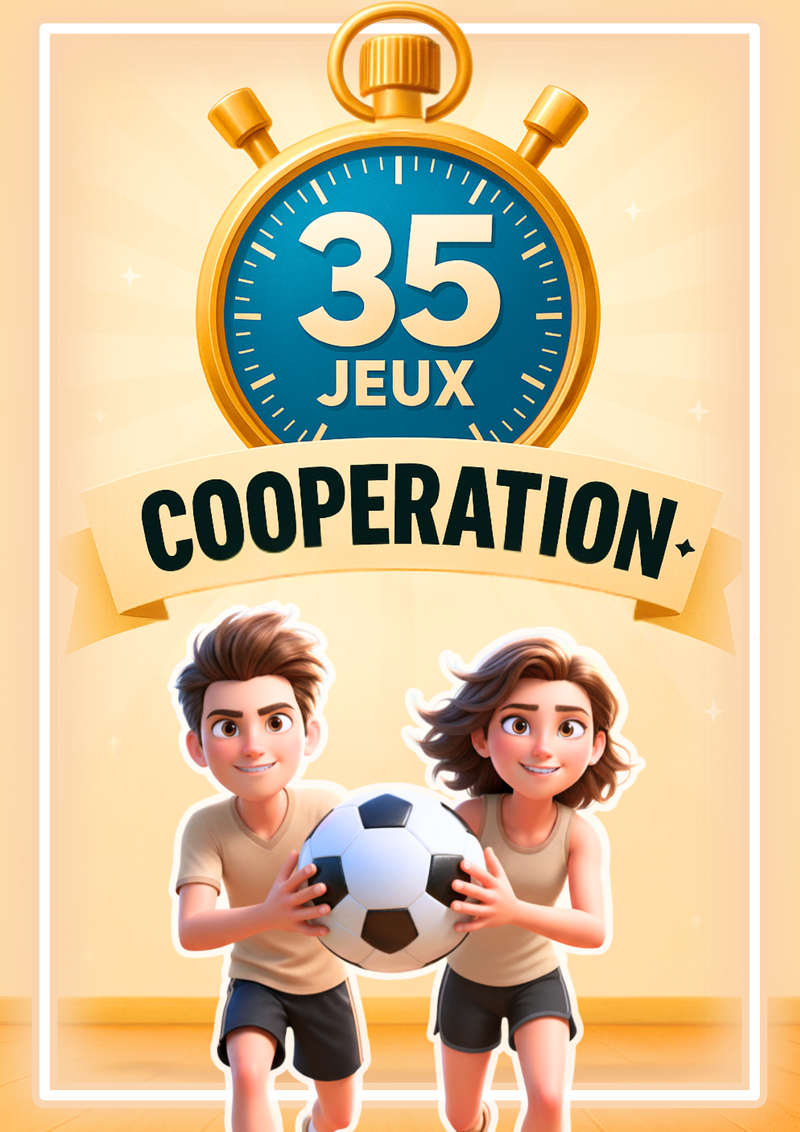Couverture de 35 jeux de coopération