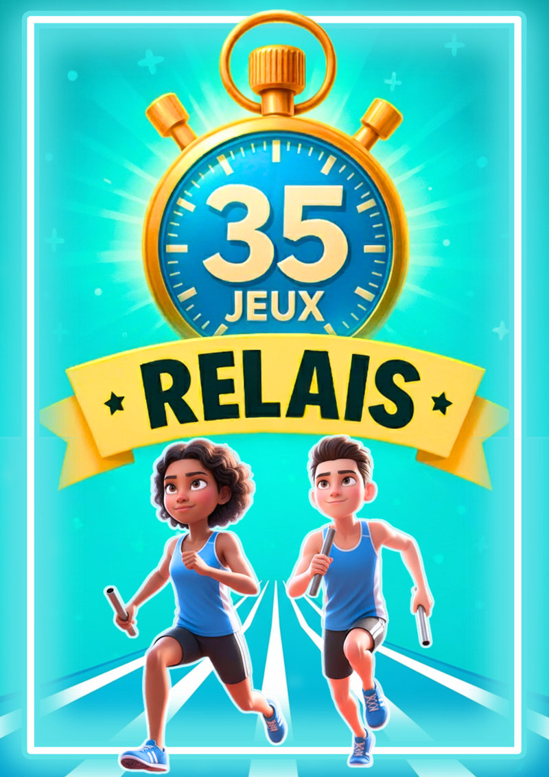 Couverture de 35 jeux de relais