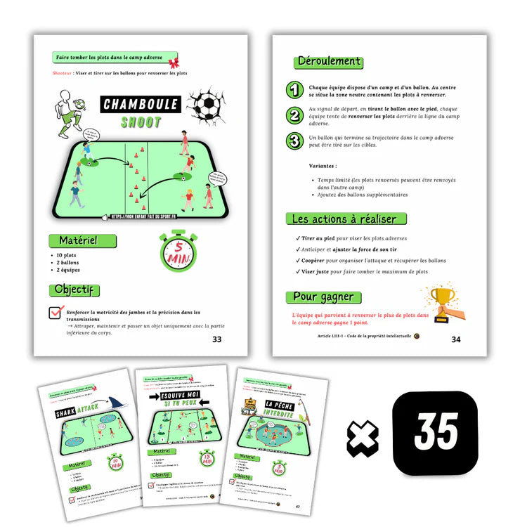 Exemple de fiche du livre 35 balloon games to download